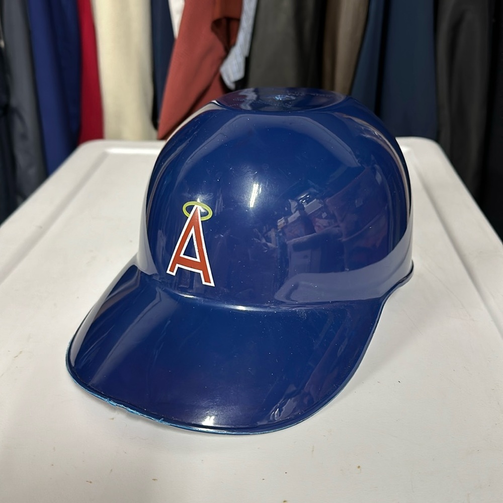 Blue Los Angeles Angels hard cap hat